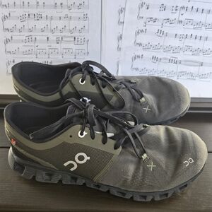 On Cloud X 3 Running Shoes OC All Olive Reseda Men's Size 8.5 Sneakers Athletic